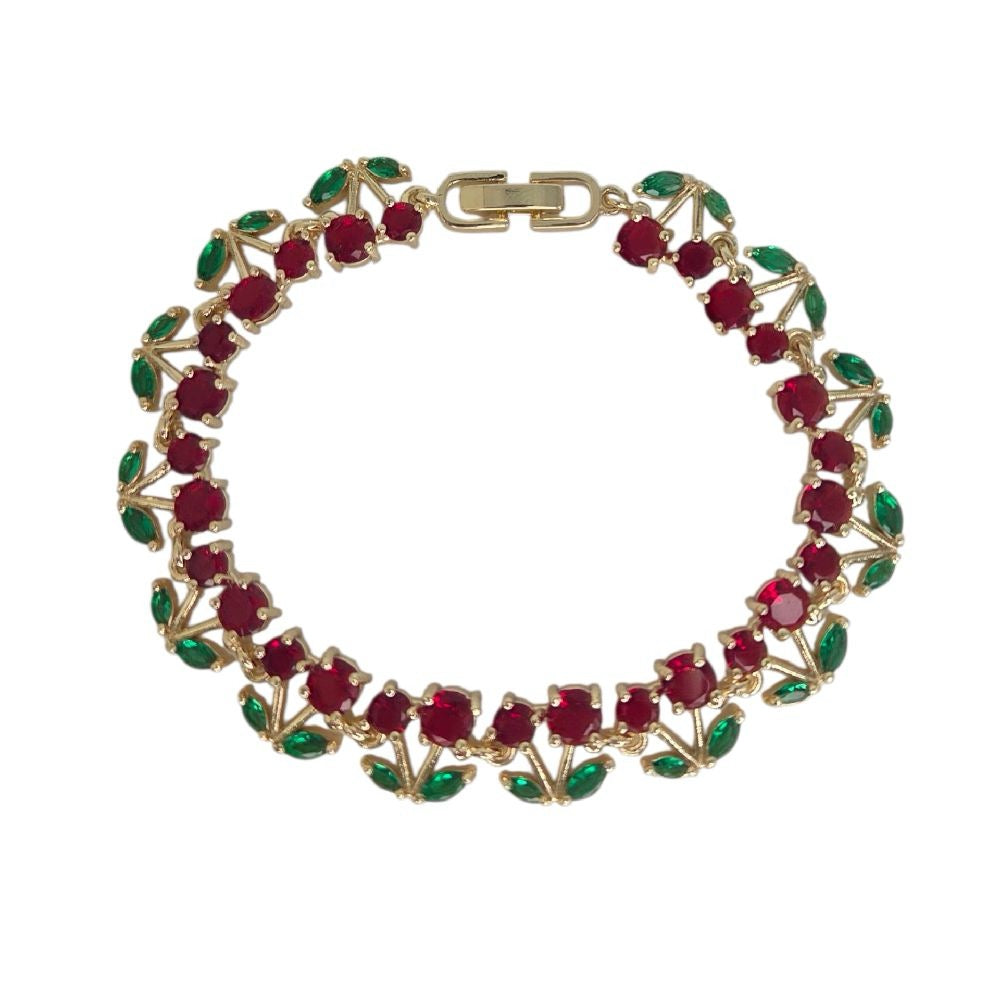 Red Cherry Bracelet