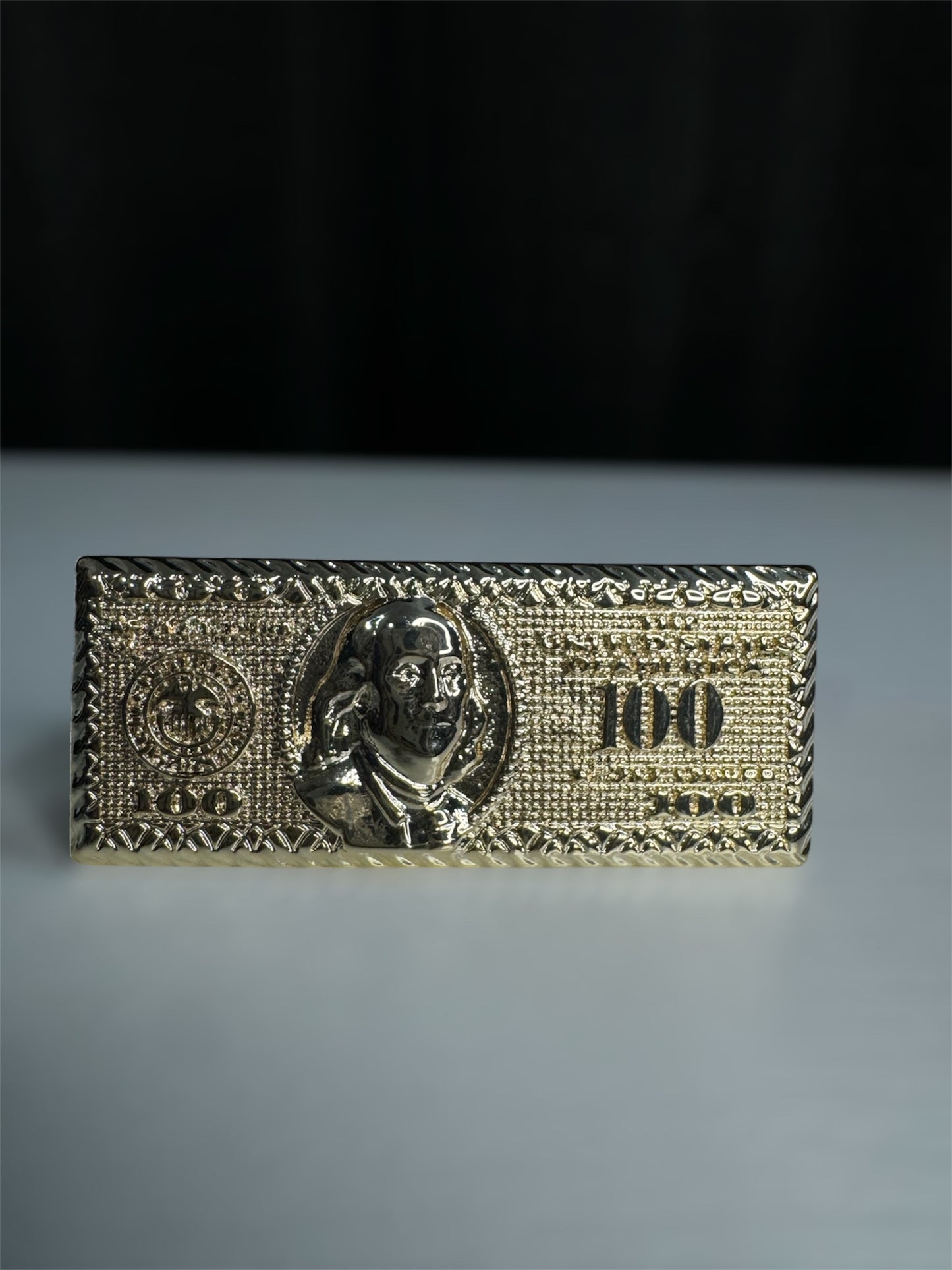 Two Finger Benjamin Bill Ring