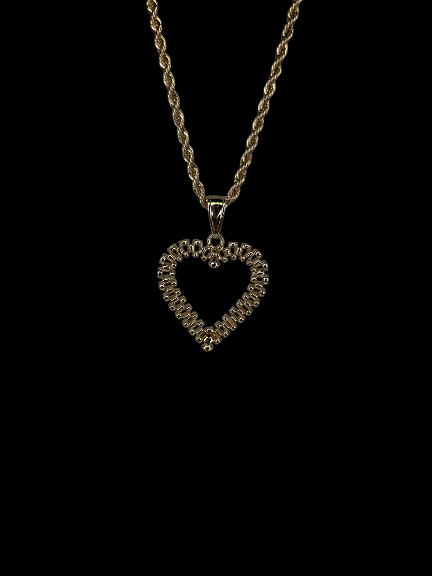 Rolex Heart Necklace