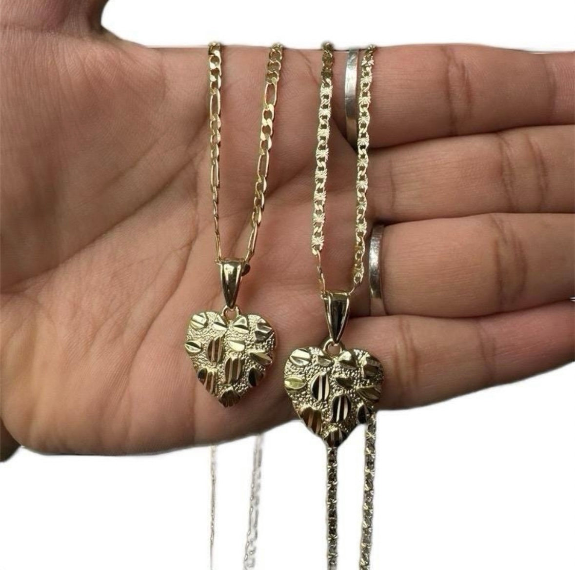 Heart Nugget Necklace