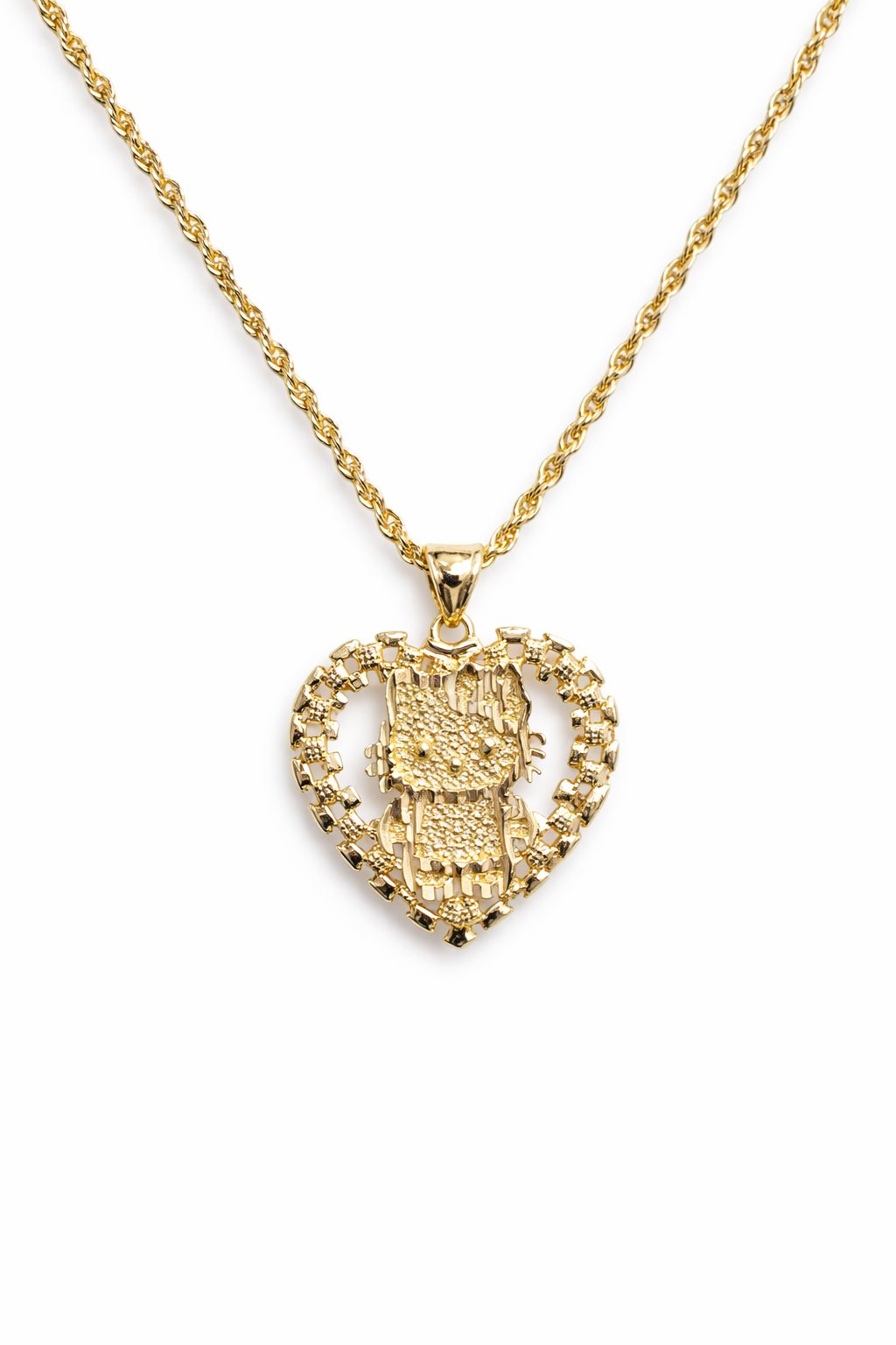 Hello Kitty Rolex Heart Necklace