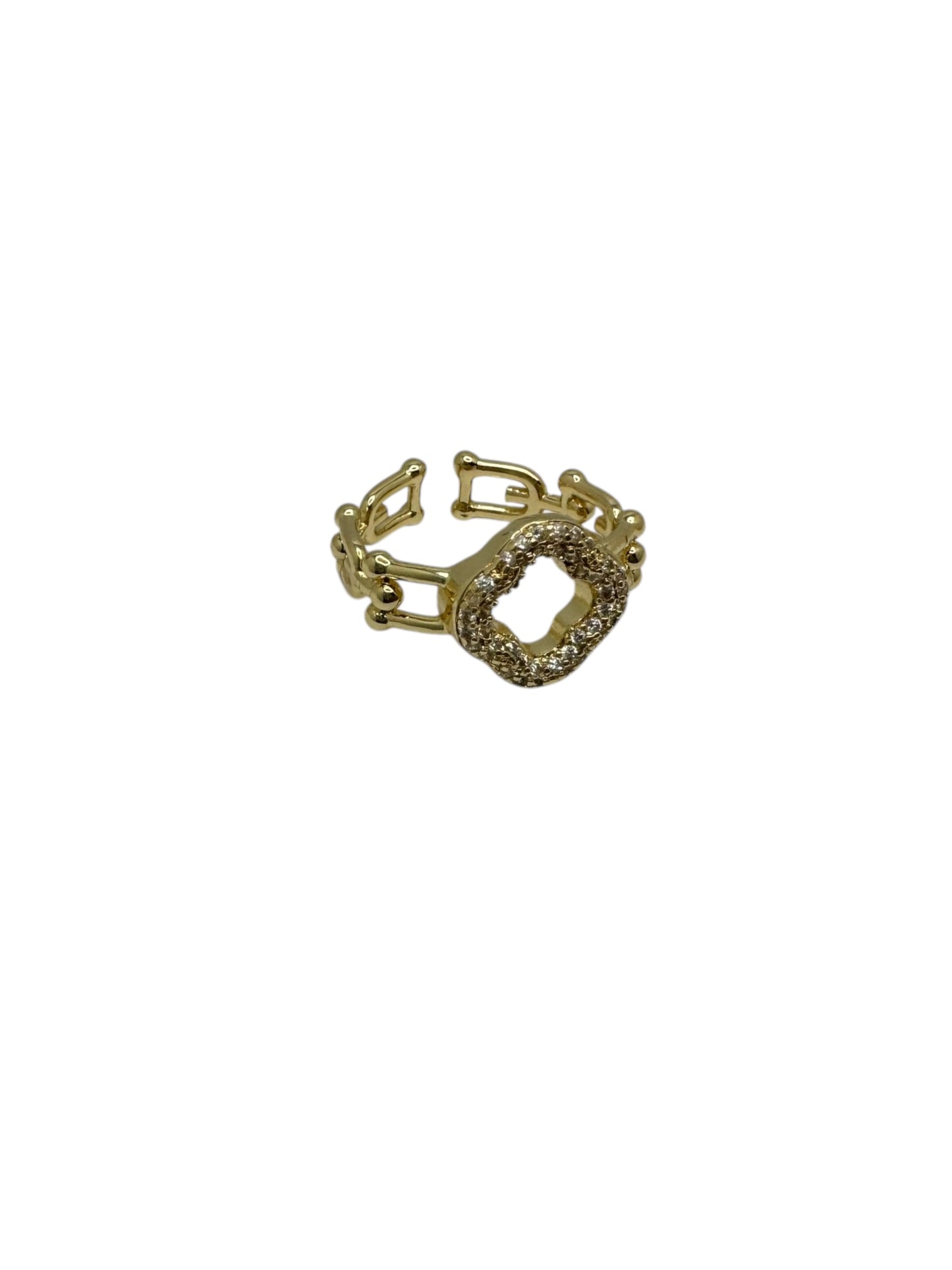 Gold Clover Ring