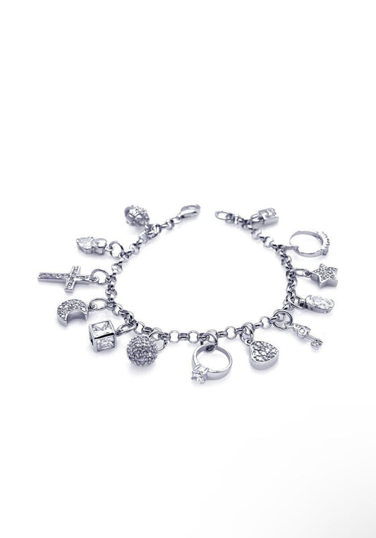 925 Sterling Charm Bracelet