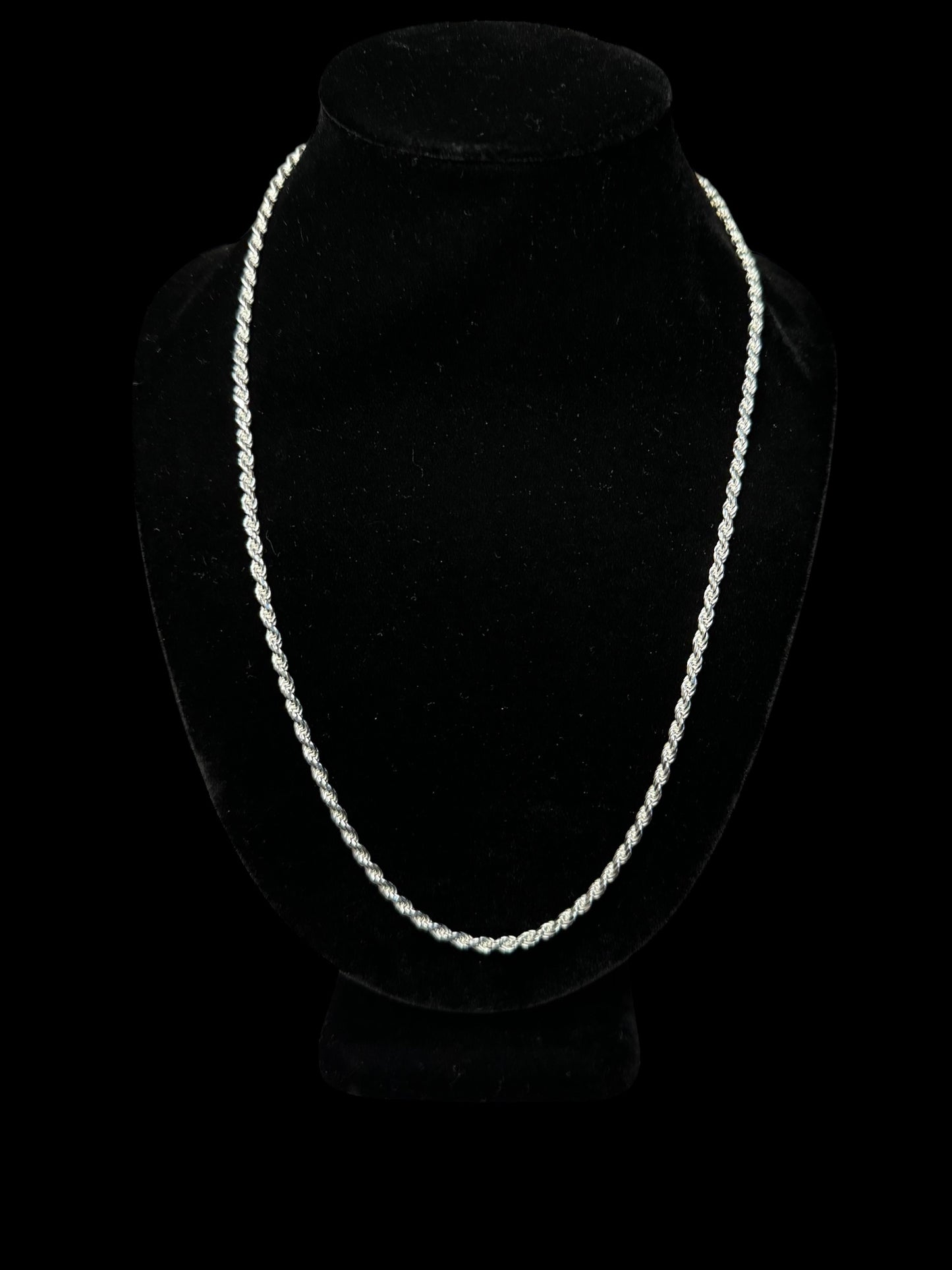 925 Sterling Silver Rope Chain