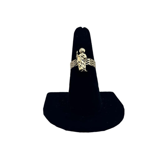Gold San Judas Ring