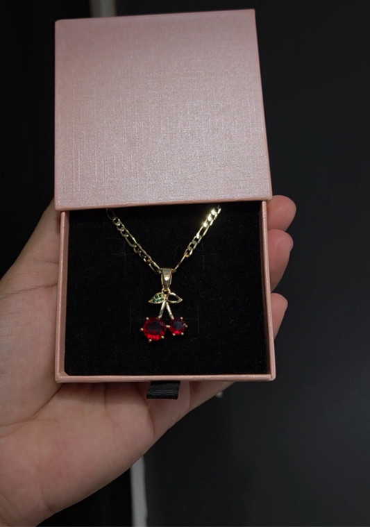 Red Cherry Necklace
