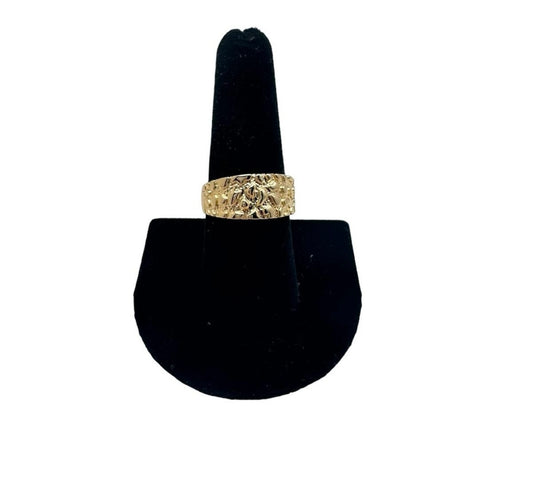 Gold Nugget Ring