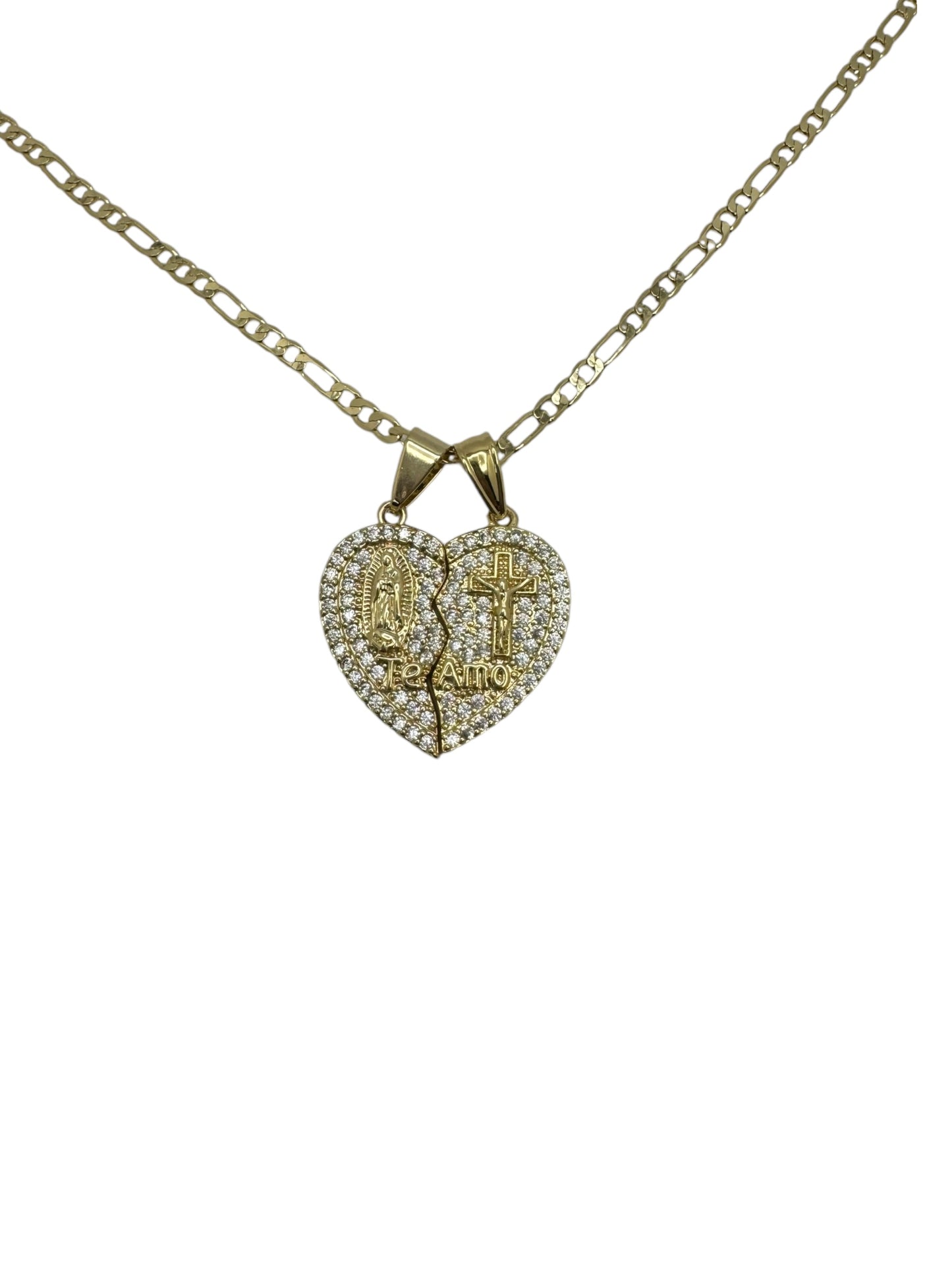 “Te Amo” Heart Necklace