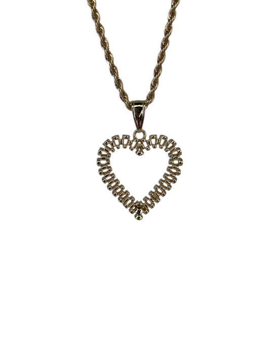 Rolex Heart Necklace