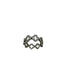 925 Sterling Silver Clover Ring