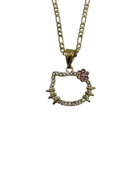 Pink Hello Kitty Necklace