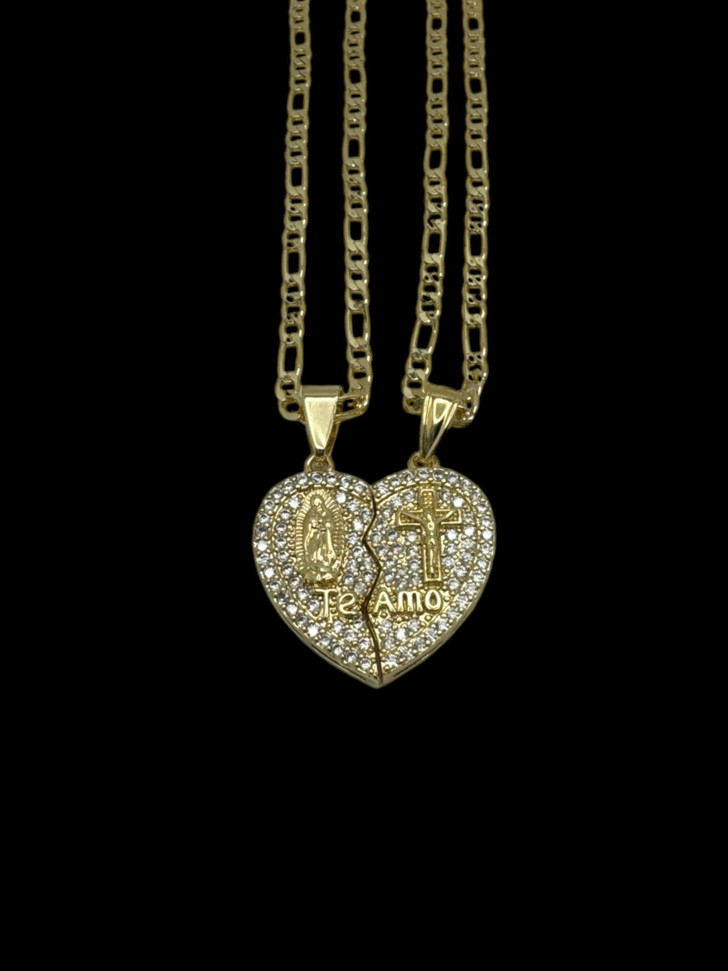 “Te Amo” Heart Necklace