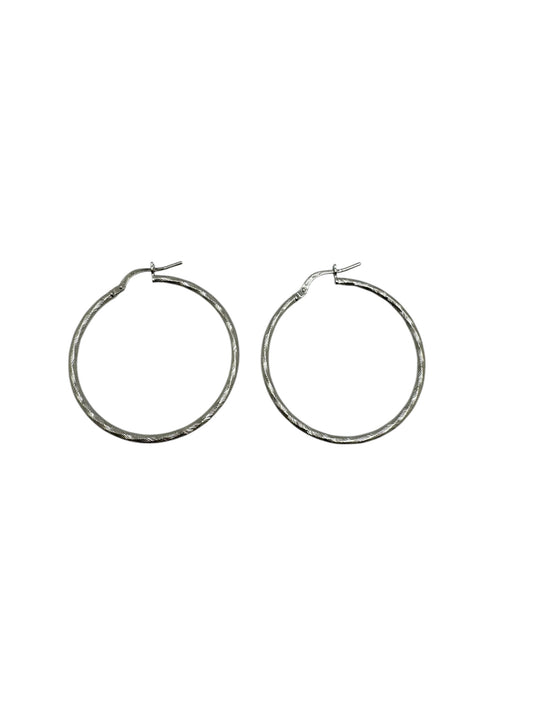 925 Medium Size Hoops