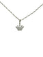 925 Sterling Silver Crown Necklace