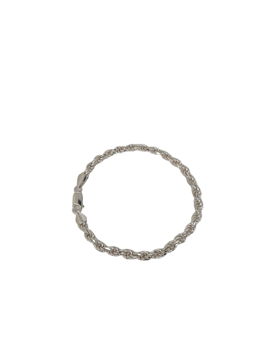 925 Sterling Silver Rope Bracelet