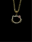 Pink Hello Kitty Necklace