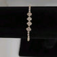 Clear Flower Gold Bracelet 7.5”