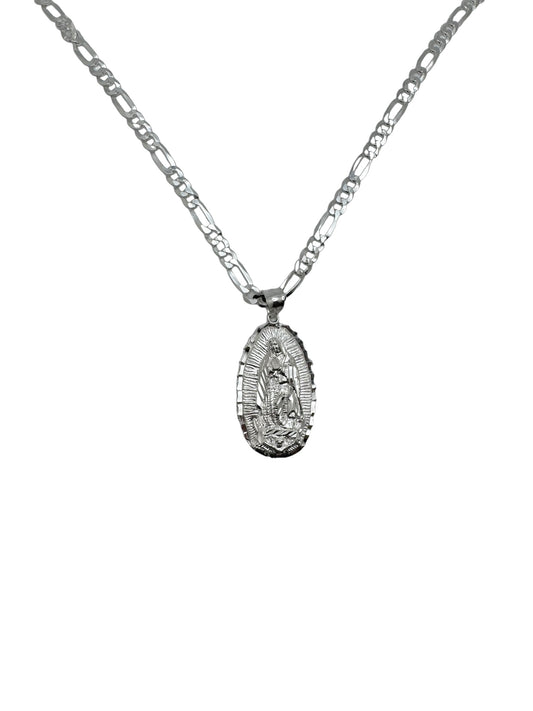 925 Silver Virgencita Necklace