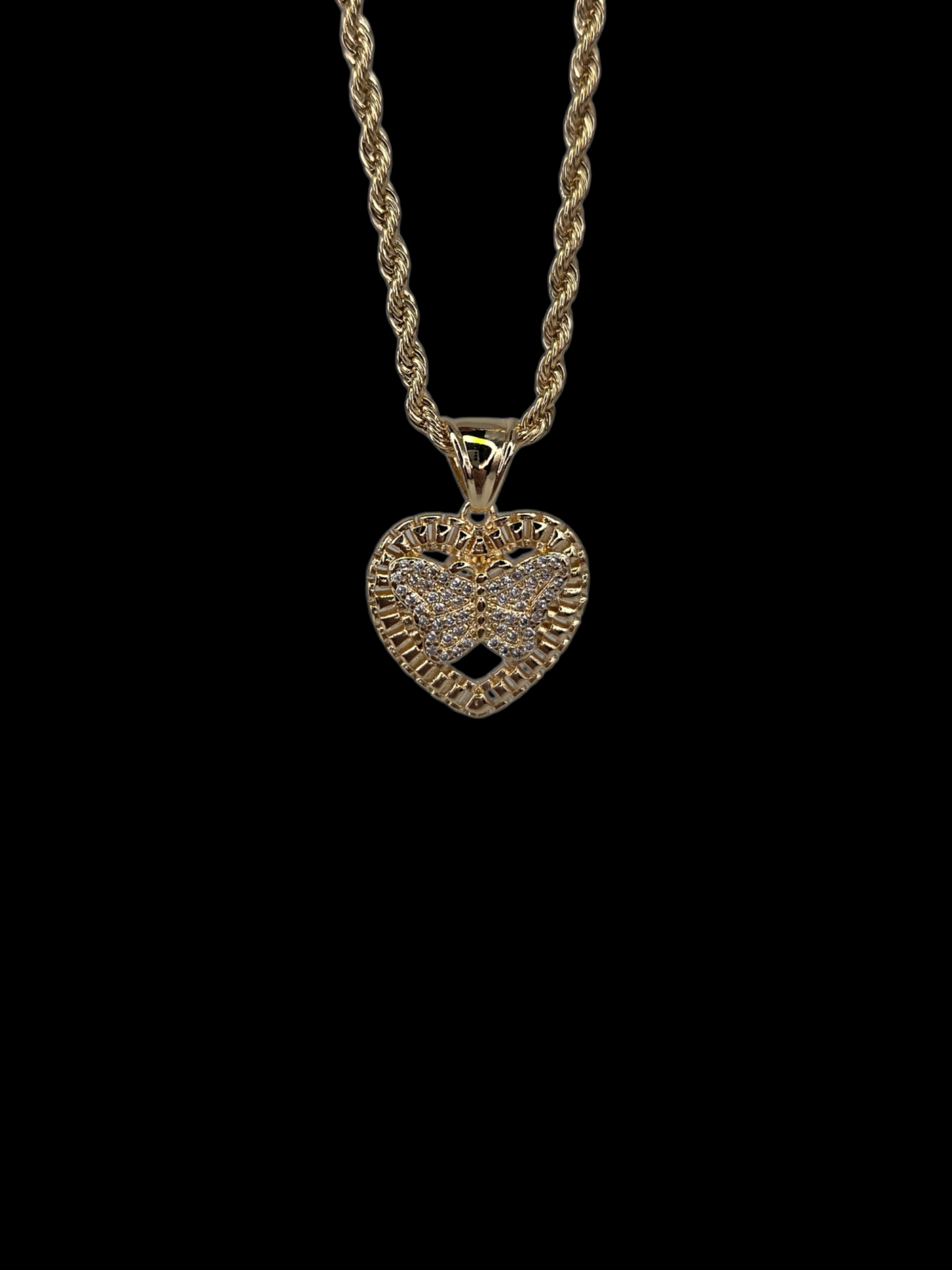 Rolex Butterfly Necklace