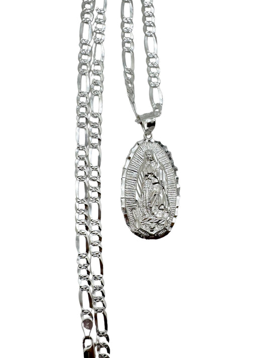925 Silver Virgencita Necklace