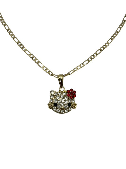 Red Hello Kitty Necklace