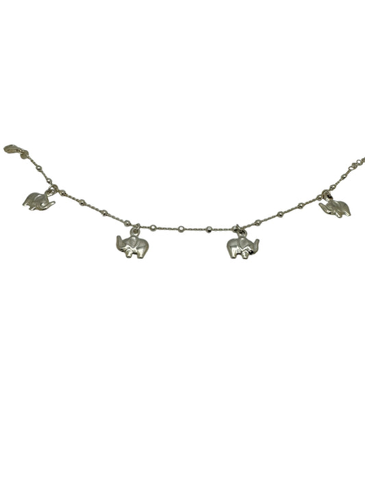 925 4 Elephant Charm Bracelet