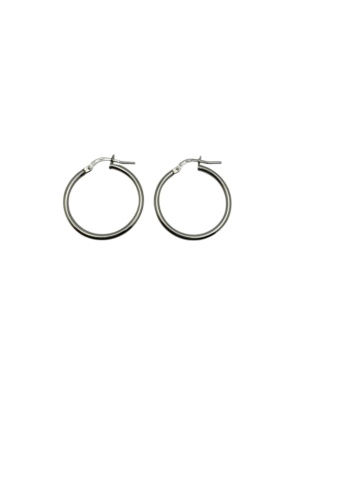 925 Small Silver  Hoops