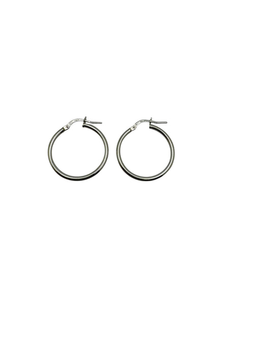 925 Small Silver  Hoops