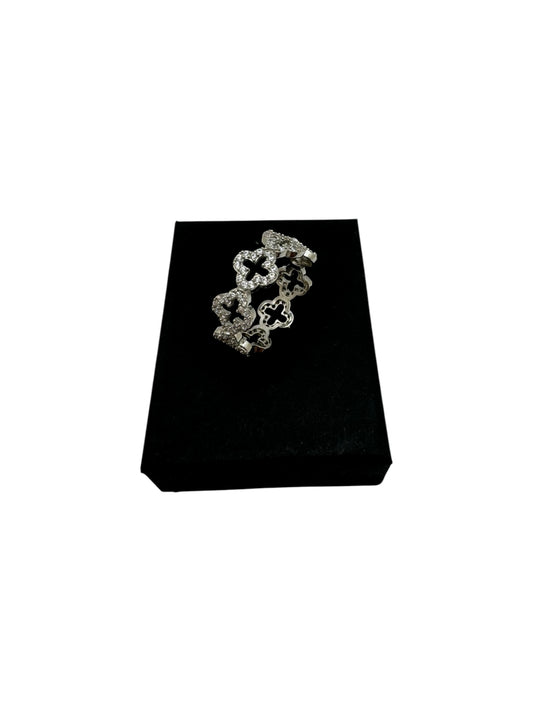 925 Sterling Silver Clover Ring