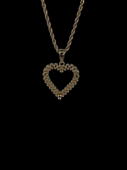 Rolex Heart Necklace
