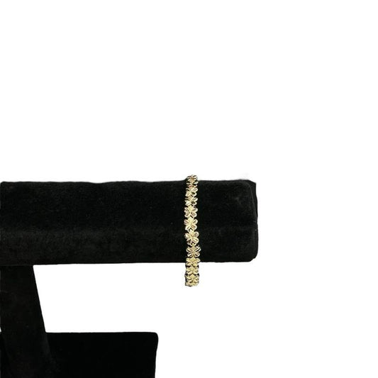 Hibiscus Gold Bracelet
