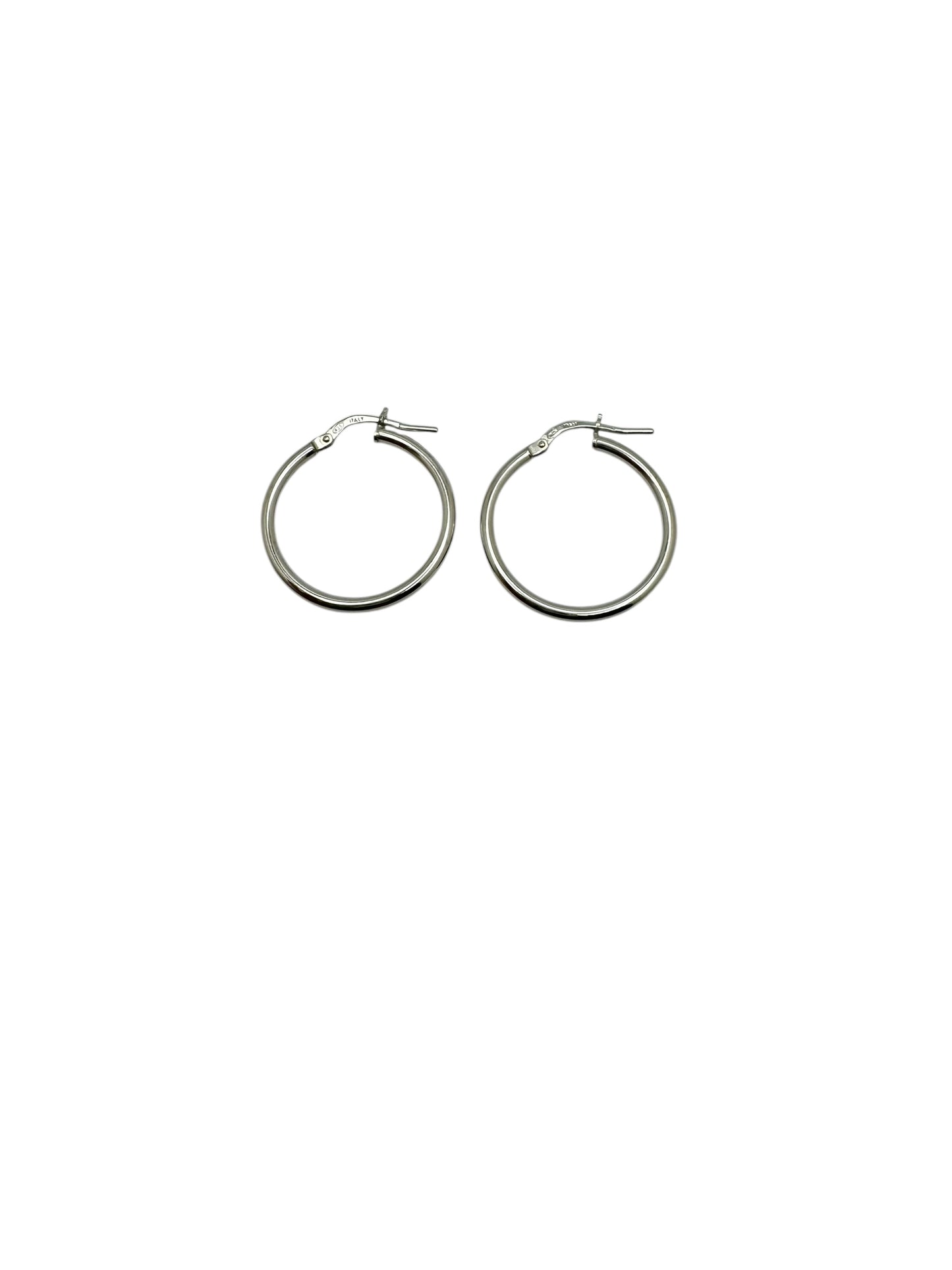 925 Small Silver  Hoops