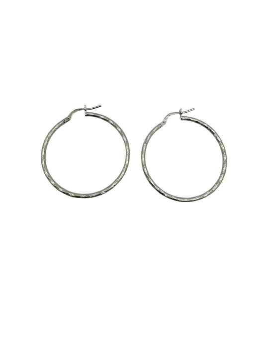 925 Medium Size Hoops