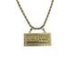 Gold Last Supper Necklace