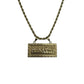 Gold Last Supper Necklace