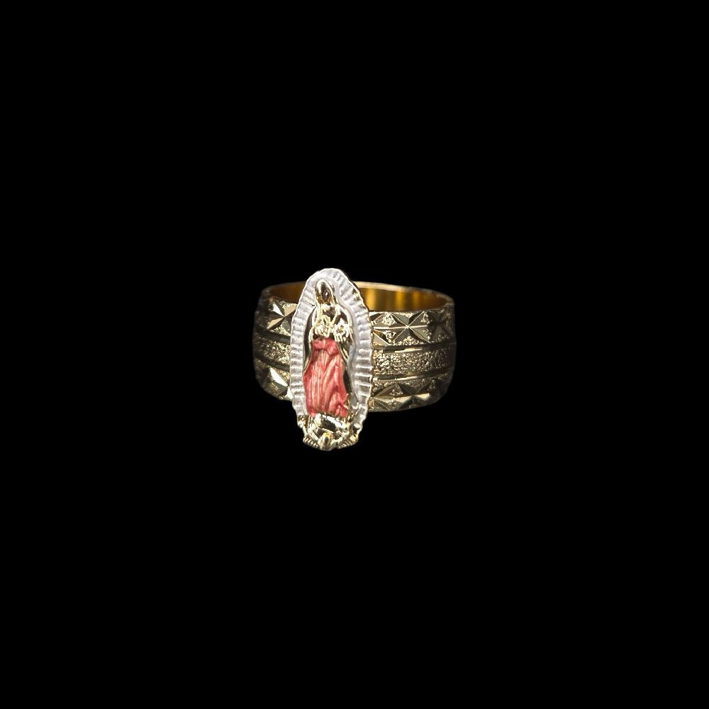 Virgin Mary Semanario Gold Ring