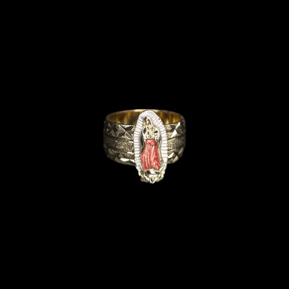 Virgin Mary Semanario Gold Ring