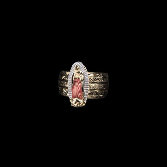 Virgin Mary Semanario Gold Ring