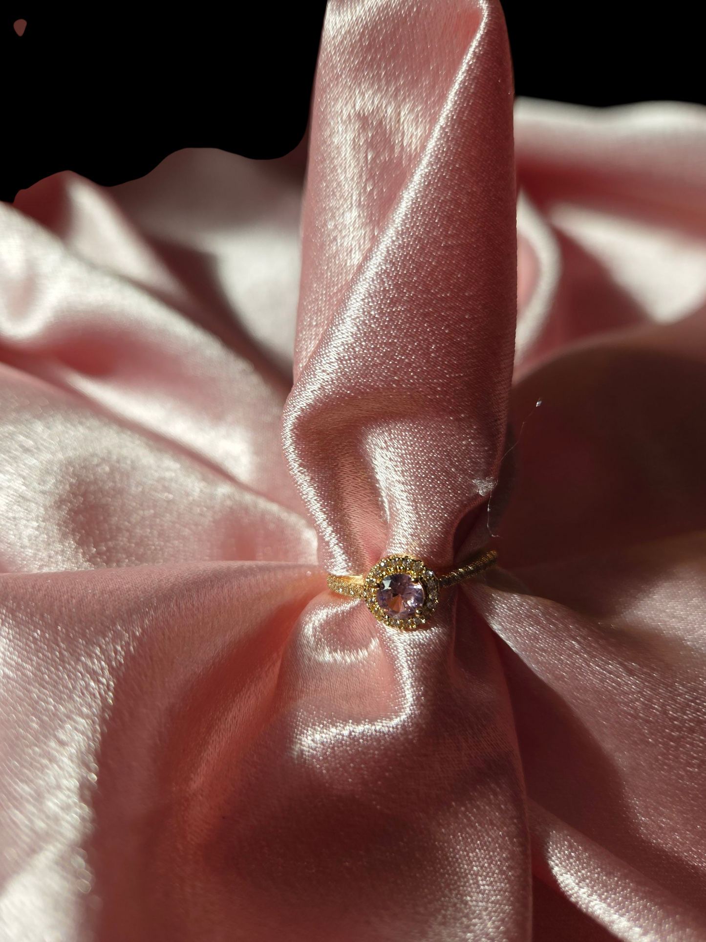 Rosy Dreamstone ring