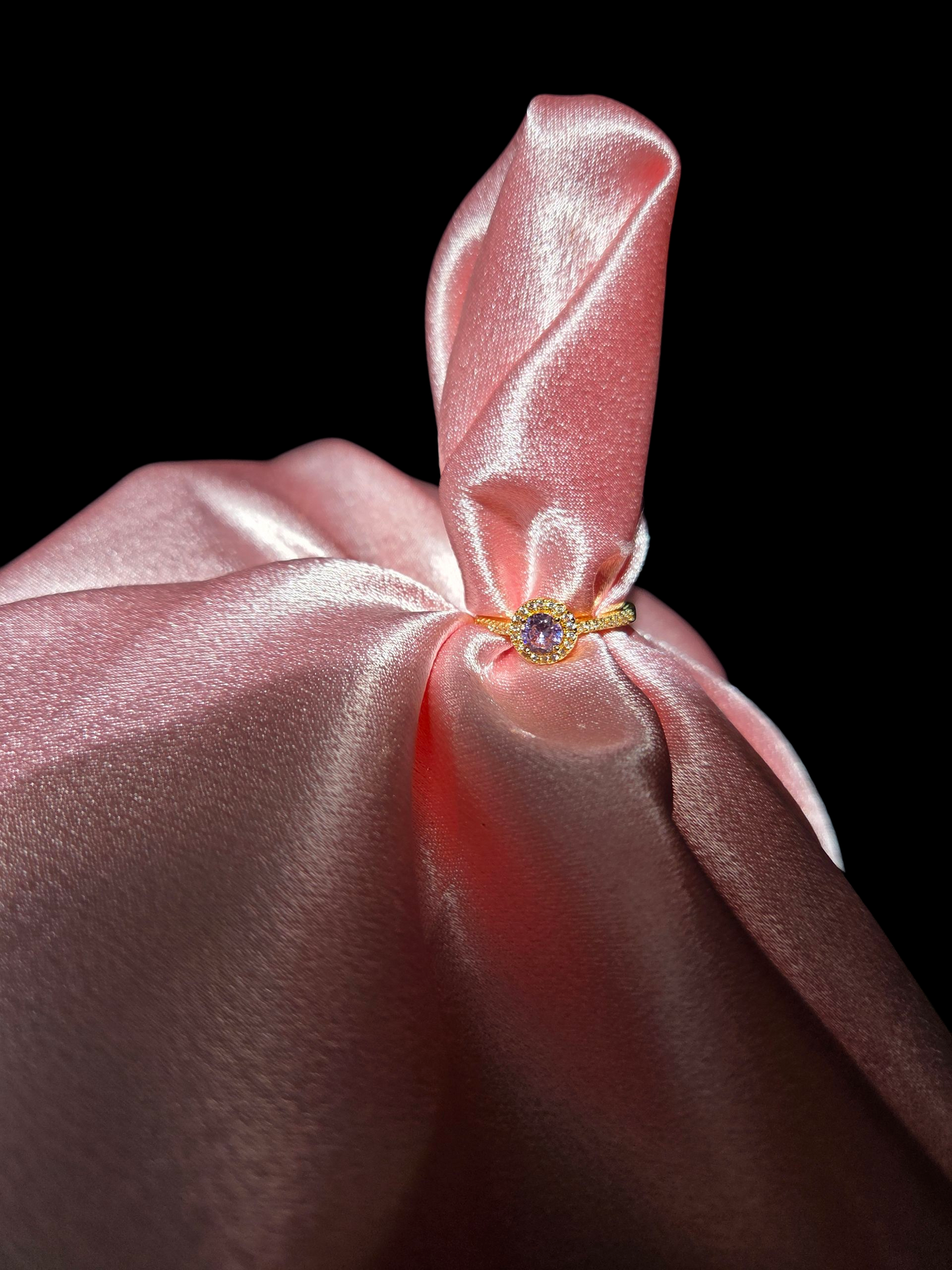 Rosy Dreamstone ring