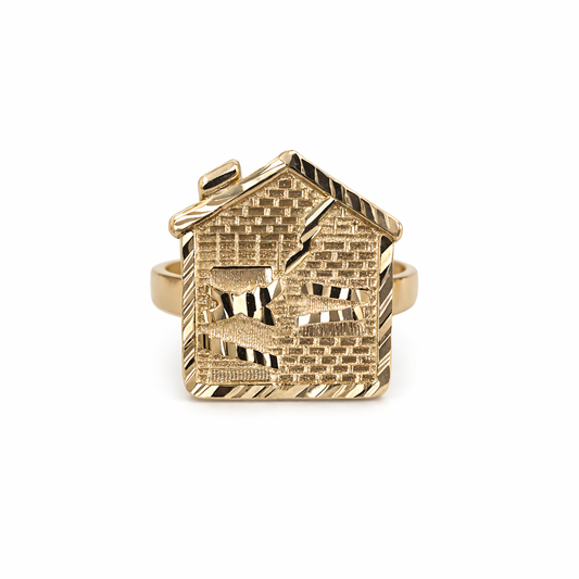Trap House Gold Ring