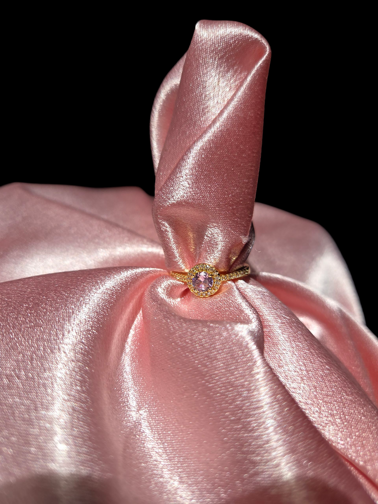 Rosy Dreamstone ring