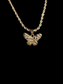 Butterfly Nugget Necklace