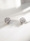 925 Circle Nugget Earrings