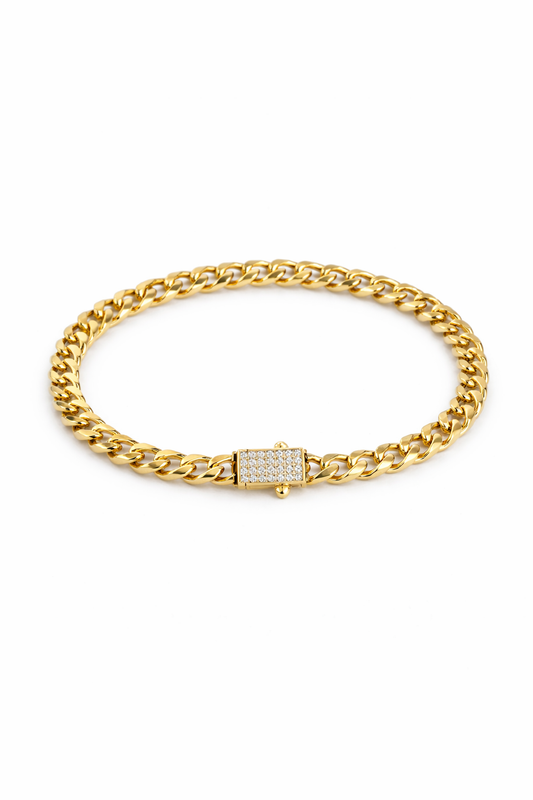 Monaco Box Lock Bracelet