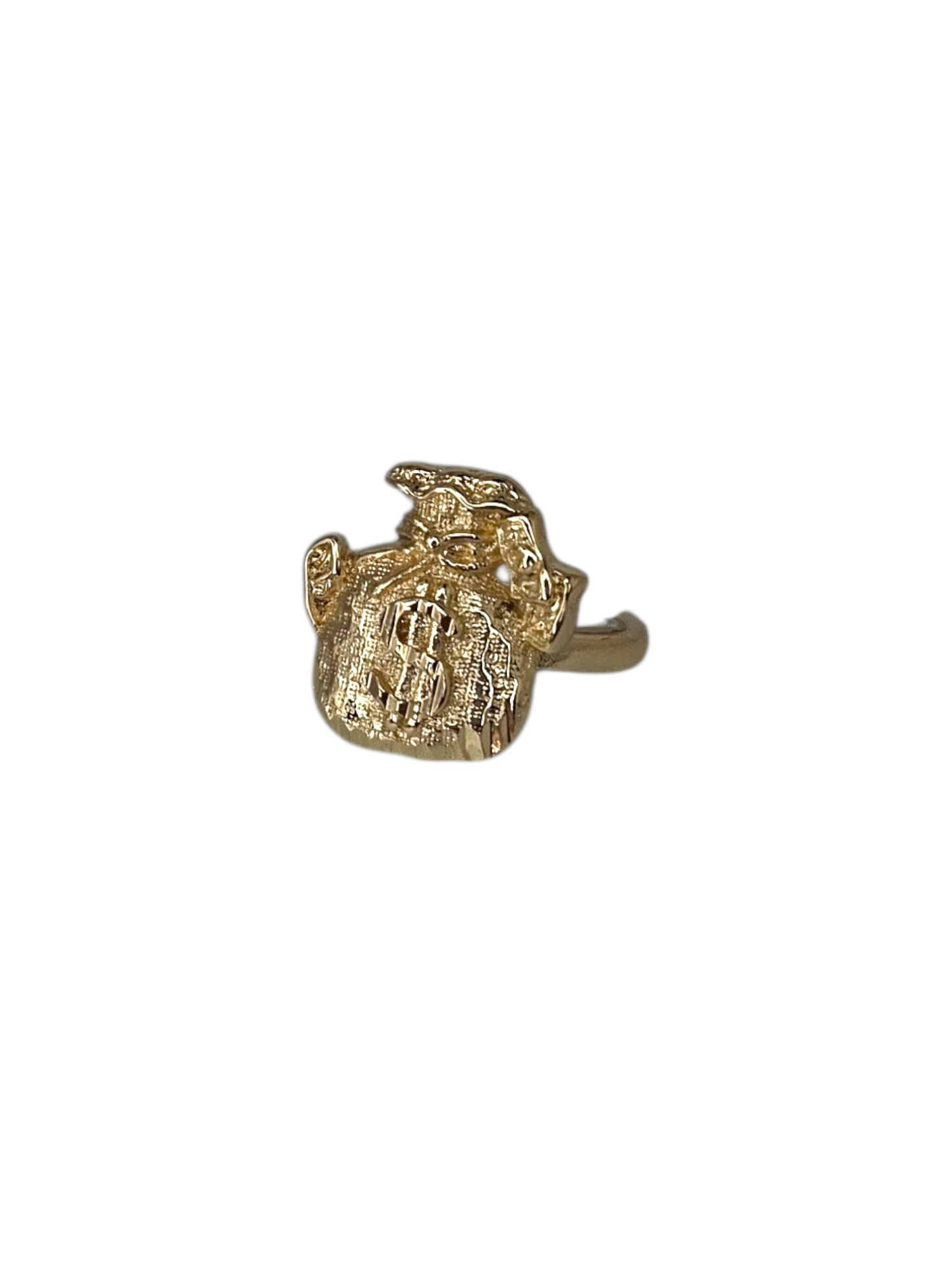 Money Bag Gold Ring