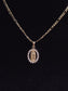 Oval Virgen De Guadalupe Necklace